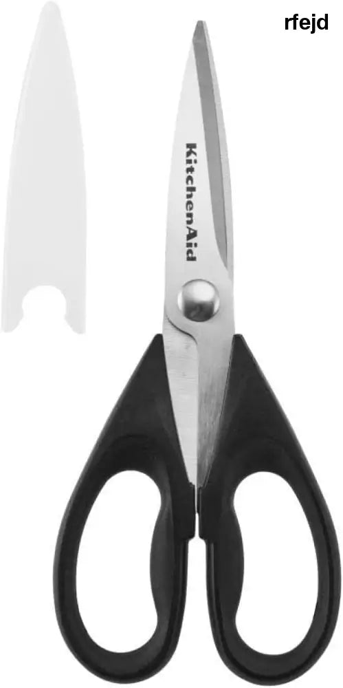 KitchenAid All-Purpose Kitchen Shears with Protective Sheath – Soft-Grip Non-Slip Handle Shears to Reduce Hand Fatigue