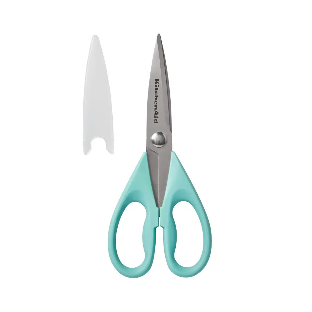 KitchenAid All-Purpose Kitchen Shears with Protective Sheath – Soft-Grip Non-Slip Handle Shears to Reduce Hand Fatigue