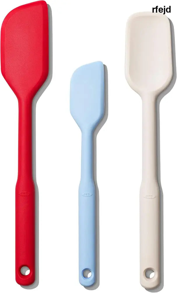 OXO Good Grips Silicone Spatula Trio – Work-Smart Kitchen Set for Faster Meal Prep and Baking Sessions - Spatulas
