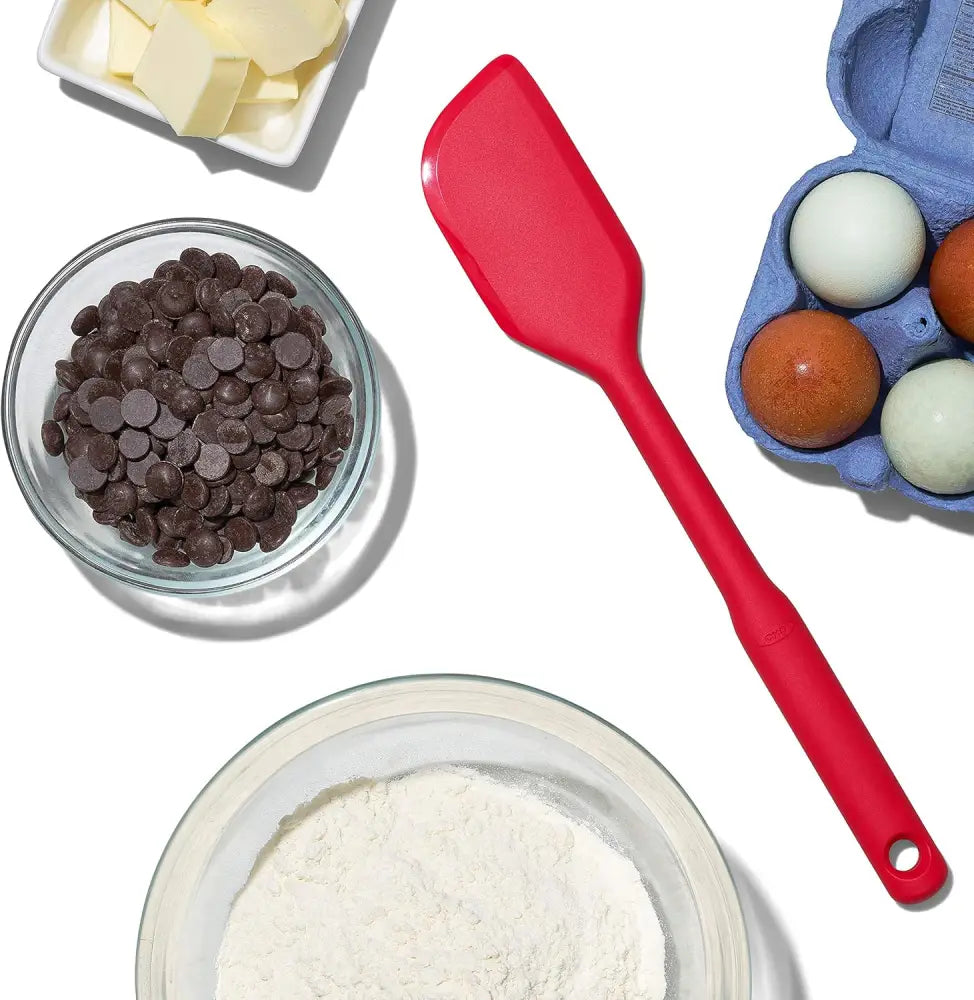 OXO Good Grips Silicone Spatula Trio – Work-Smart Kitchen Set for Faster Meal Prep and Baking Sessions - Spatulas
